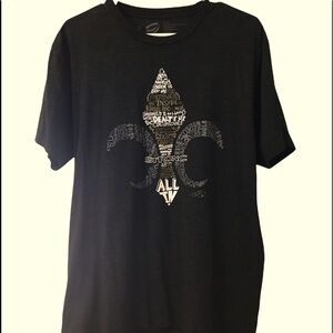 NWOT-NINE Brand Drew Brees T-Shirt*SIZE L*